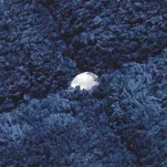 Dywanik bawełniany 50x70 CHIC 2 granatowy zdobiony kryształkami - 2