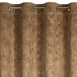 Zasłona na przelotkach 140x250 KORNELIA welwetowa miodowa złocisty marmurkowy nadruk - 4