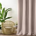 Zasłona na taśmie 135x270 PARISA zaciemniająca pudrowa jednokolorowa Design 91 - 9