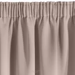 Zasłona na taśmie 135x270 PARISA zaciemniająca pudrowa jednokolorowa Design 91 - 6