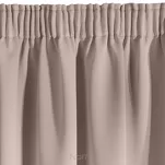 Zasłona na taśmie 135x270 PARISA zaciemniająca pudrowa jednokolorowa Design 91 - 5