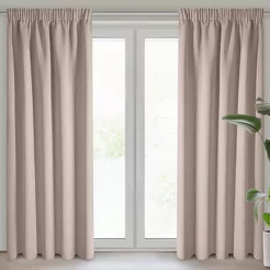 Zasłona na taśmie 135x270 PARISA zaciemniająca pudrowa jednokolorowa Design 91
