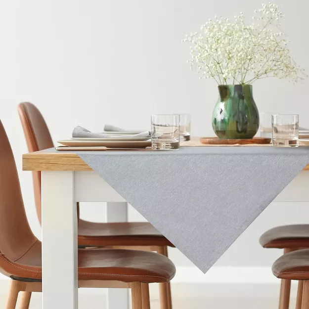 Nakładka świąteczna 85x85 FLASH 4 srebrna gładka z wplecioną nicią srebrną