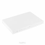 Prześcieradło z satyny bawełnianej z gumką NOVA 3 białe 180x200 - 4