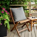 Poszewka na taras 45x45 GARDEN 3 srebrna wodoodporna - 3