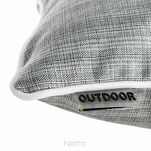 Poszewka na taras 45x45 GARDEN 3 srebrna wodoodporna - 2