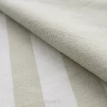 Komplet ścierek kuchennych 2x50x70 KARIN beżowe w pasy z bawełny - 3