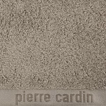 Ręcznik 50x90 EVI Pierre Cardin ciemny beż zdobiony bordiurą w kolorze ręcznika z logo marki - 3