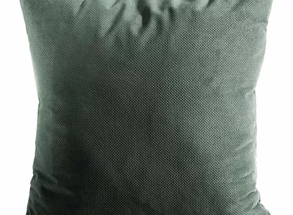 Poszewka welwetowa 45x45 MILO ciemna mięta strukturalna