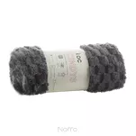 Koc na fotel 70x160 CINDY 6 stalowy puszysty w drobny wzór Design 91 - 8