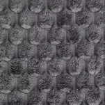 Koc na fotel 70x160 CINDY 6 stalowy puszysty w drobny wzór Design 91 - 2