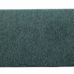 Ręcznik 50x90 EVI Pierre Cardin ciemna mięta zdobiony bordiurą w kolorze ręcznika z logo marki