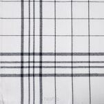 Ścierka kuchenna 50x70 CHECK stalowa w kratkę z bawełny - 2