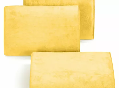 Ręcznik 30x30 AMY szybkoschnący żółty z mikrofibry