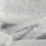 Zasłona na przelotkach 140x250 AGIS 3 kremowa gładka z pasem z tkaniny moherowej - 3