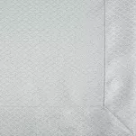 Obrus 145x400 JOWITA biały zdobiony kantą i srebrna nicią - 5