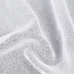 Firana na taśmie 140x270 ELPIDIA biała z matowej etaminy - 3