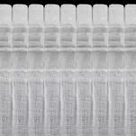 Firana na taśmie 140x270 ELPIDIA biała z matowej etaminy - 7