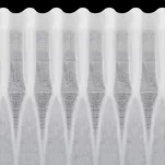 Firana na taśmie 140x270 ELPIDIA biała z matowej etaminy - 4