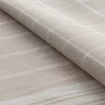 Komplet ścierek kuchennych 2x50x70 RUBI beżowe w pasy z bawełny - 3