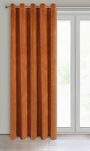 Zasłona na przelotkach 140x250 VILLA welwetowa ruda o aksamitnej strukturze - 9