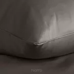 Pościel satynowa 160x200 DINA jednokolorowa gładka brązowa z kolekcji Diva Line - 2