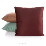 Poszewka satynowa jednokolorowa 40x40 NOVA 1 szałwiowa - 3