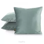 Poszewka satynowa jednokolorowa 40x40 NOVA 1 szałwiowa - 2