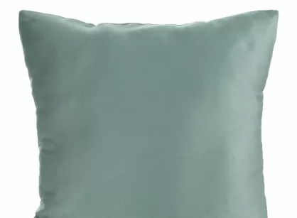 Poszewka satynowa jednokolorowa 40x40 NOVA 1 szałwiowa