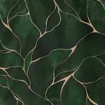 Pościel satynowa 160x200 GIFT 1 zielona z abstrakcyjnym nadrukiem z kolekcji Nova Print zapakowana w pudełko - 5