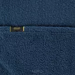 Koc 200x220 BUKLA granatowy jednokolorowy wzór baranka - 7