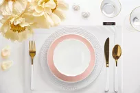 Obrus welwetowy 145x220 VELVET ciemna zieleń wykończony mankietem - 7