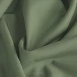 Zasłona gotowa na przelotkach 140x250 RITA jednokolorowa oliwkowa z miękkiej tkaniny - 2