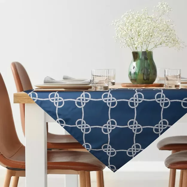 Nakładka na taras 85x85 GARDEN 15 granatowa wodoodporna styl morski