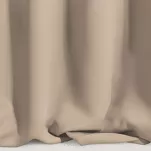Zasłona gotowa na taśmie 135x270 LOGAN zaciemniająca beżowa jednokolorowa z półmatowej tkaniny - 2