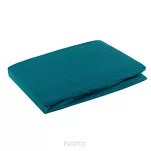 Prześcieradło z bawełny jersey z gumką turkusowe 180x200 Design 91 - 6