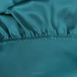 Prześcieradło z bawełny jersey z gumką turkusowe 180x200 Design 91 - 7