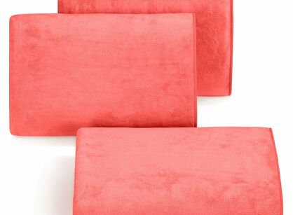 Ręcznik 70x140 AMY szybkoschnący koralowy z mikrofibry