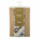 Obrus 140x220 z bieżnikiem 33x220 ANITA 5 beżowy z wzorem liści - 5