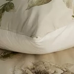 Pościel satynowa 160x200 SPRING 38 beżowa z wzorem subtelnych kwiatów z kolekcji Classic - 2