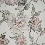 Pościel z mikrowłókna 160x200 HOME 5 biała z nadrukiem botanicznym - 4