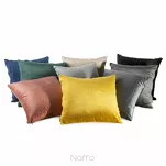 Poszewka welwetowa 40x40 ROSSA jednokolorowa granatowa Design 91 - 2