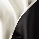 Zasłona na przelotkach 140x250 SELINA zaciemniająca kremowa z błyszczącą nicią - 4