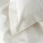 Poszewka bawełniana NOVAC kremowa 50x70 z 4 cm zakładką - 2