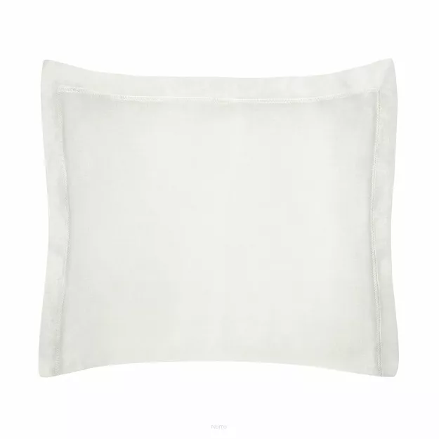Poszewka bawełniana NOVAC kremowa 50x70 z 4 cm zakładką