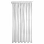 Firana na taśmie 300x300 LUCY biała z gładkiego woalu - 7