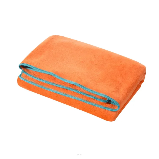 Ręcznik plażowy 80x160 IGA szybkoschnący jasny pomarańcz z mikrofibry