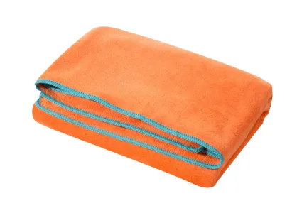 Ręcznik plażowy 80x160 IGA szybkoschnący jasny pomarańcz z mikrofibry