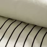 Pościel satynowa 140x200 SPRING 87 jasny beż pomarańcz z wzorem geometrycznym z kolekcji Classic - 3