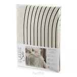 Pościel satynowa 140x200 SPRING 87 jasny beż pomarańcz z wzorem geometrycznym z kolekcji Classic - 7